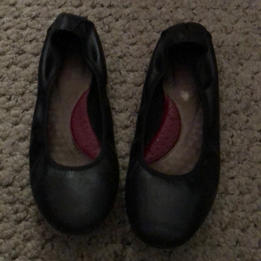Hush puppies chaste ballet leather